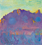 Cuno Amiet 绘画作品 - 当代艺术 - CNU视觉联盟