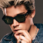 Photo shared by Ray-Ban on December 20, 2022 tagging @raybanstories. May be a closeup of 1 person and sunglasses.