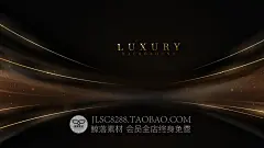 高端大气轻奢黑金色抽象立体3d扭曲五角星kv主视觉画册背景ai素材 淘宝网 花瓣网 