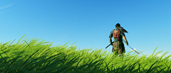 水煮胡萝卜采集到3D背景古风