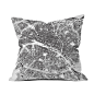 Paris Plans Pillow : Francophiles, make some room on your couches. This artfully designed, architect-chic pillow gives you a bird's-eye view of Paris's sprawling city streets. Use its dense pattern to add texture to a neu