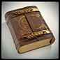 The Draconian leather journal (6.5 x 5.5 in) by alexlibris999 on deviantART