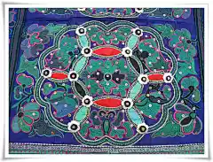 西街地球村绣品 苗族服饰 民族刺绣 手工辨绣片A0703 01T-淘宝网