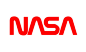 NASA worm logotype