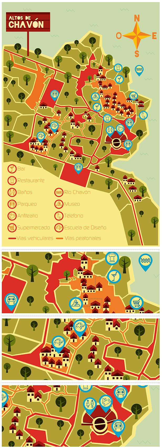 Altos de Chavón Map ...
