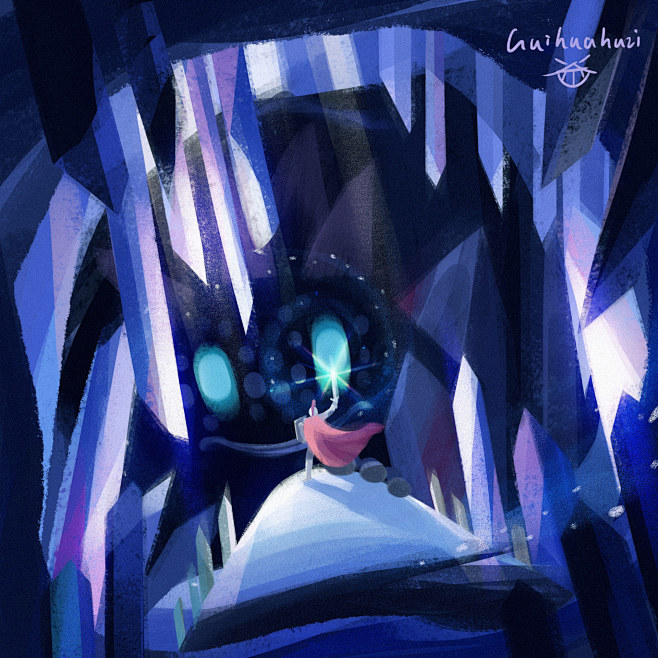 鬼画胡子guihuahuzionbehance