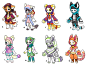 Big Batch Maskcatz Auction (close) by onigiryStuff