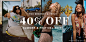 Up to 40% OFF Summer And Festival Edit