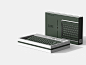 keyboard tablet pen slide concept package product industrial key Computer
