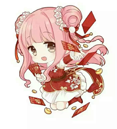 q版-花瓣网|陪你做生活的设计师 | 呆萌q版动漫图片