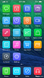 iOS7 Redesign APP设计