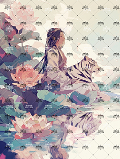 版权图库淘搜落墨封面采集到AI版权玄幻女(工作室专用,禁转,禁用)