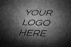 文艺英文LOGO名片样机