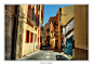 Colorful Spanish street | houses, Spain, street, color, Cambrils