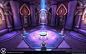 World of Warcraft: Legion - Chamber of the Guardian (exterior), Jessica Clarke : I was responsible for the modeling, lighting, and texture application of this new tower in Dalaran as well as the room underneath that transports you to the Chamber interior.