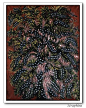 石头摇篮的相册-法国天才女画家萨贺芬·路易的画