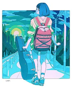 PS+SAI转手绘教程：气质超美的少女动漫插画 : 助力春季就业，越努力越幸运特推超级会员限时疯狂抢购点击了解支持微信公众号+小程序+APP+PC网站多平台学习