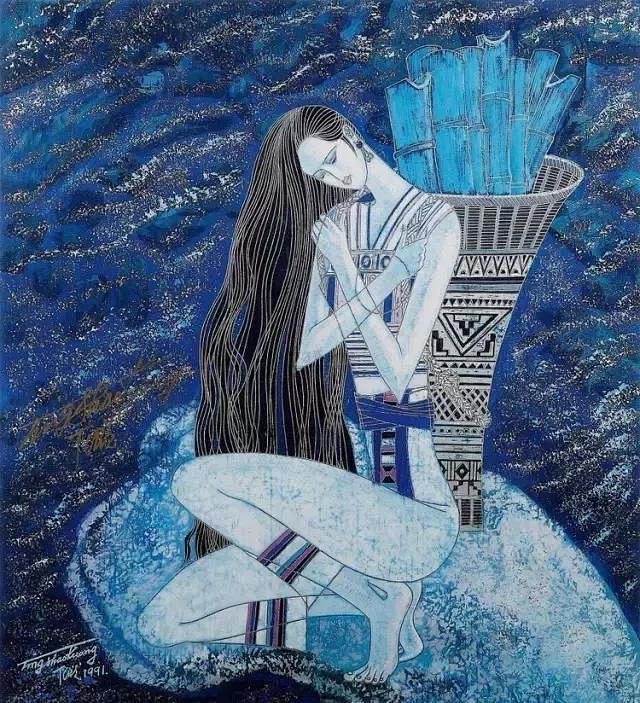 丁绍光现代重彩画作品欣赏-今日头条