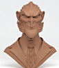 A Quick Sculpt, Mohit Chauhan : sculpted in zbrush 
rendered with vray