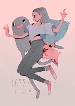 甦殐采集到Lois van Baarle