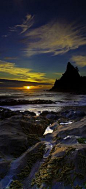 Sunset at Rialto Beach.Composite | Flickr - Photo Sharing!