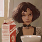 俄罗斯插画家Ilya Kuvshinov唯美的少女-Ilya Kuvshinov .jpg