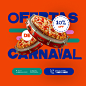 Social Media carnaval pizzaria - Designi :: Behance