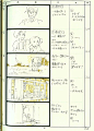 宫崎骏分镜手稿、宫崎骏、分镜手稿