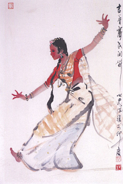 星河夏之缘采集到国画舞蹈