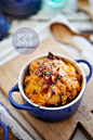 Bacon, Egg & Cheese Bread Pudding | FamilyFreshCooking.com #MothersDay #Easter #brunch