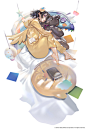 [お仕事]ロードオブダイス①/LEENIMのイラスト