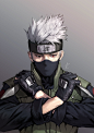 __hatake_kakashi_naruto_and_1_more_drawn_by_ryeowon_kwon__b87f31bd9297d0d3c454813a5e598a79.jpg (3508×4961)