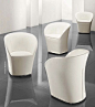 contemporary armchair MADDY  RICCARDO RIVOLI Design