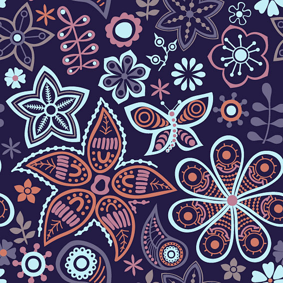 Floral patterns : Sp...