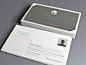 Business Card Design Inspiration / Corporate Business Card Vol 2 (Freebie) by Pixeden