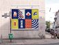 Identity for Düsseldorf’s Japanese quarter : Development of a bold and colorful identity for Düsseldorf’s Japanese quarter to reflect its uniqueness and give the district a strong and independent voice that will carry across the city limits. A special emp