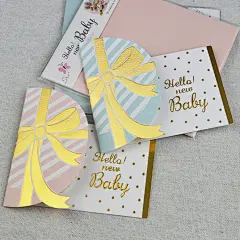 日本创意新生儿立体贺卡庆祝baby诞生男宝宝女宝宝闺密诞子祝福卡-淘宝网