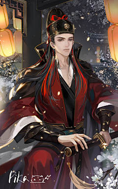 buerzh采集到二次元插画