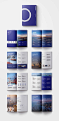 仙图网-蓝色大气简洁商务企业文化产品手册
