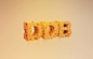 DDBº "Cheese Typography" : DDB Cheese Logo