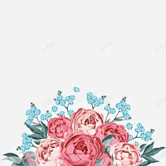 母亲节美丽的花朵装饰矢量图 免抠png 设计图片 免费下载 页面网页 平面电商 创意素材