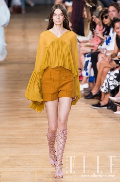 Chloé 2015春夏系列：做清新浪漫...