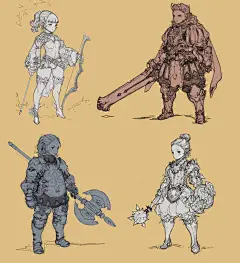 CG窝插画原画手绘板绘画游戏美术的照片 - 微相册