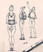 【手绘】针管笔画动漫人物，线条感十足的手稿，每一个人物都生动可爱 : …… 针管笔画动漫人物 一直是个老生常谈的话题了 因为针管笔画起来细腻 采用点线面的方式结合 把人物的神态突显的很精致 　　 　　 针管笔主要是用于线条的刻画与勾勒 而颜色的填充主要是用油性笔塑造的 ☟ （视频在