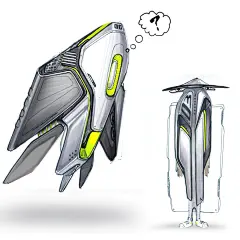 #sketch #robot #weird #conceptart #whatisthat #discover #treffen #copicmarkers #story #afterwork | Instagram