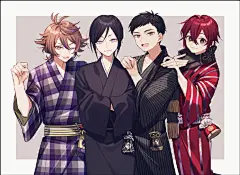 #轉推# #刀剣乱舞# #药研藤四郎# #厚藤四郎# #后藤藤四郎# #信浓藤四郎# 啊啊啊你们这样叫大将我，我我我.............好吧今天一起来吧（醒醒！！！！） ​​​​
