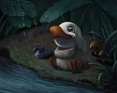 油画丑小鸭_百度图片搜索