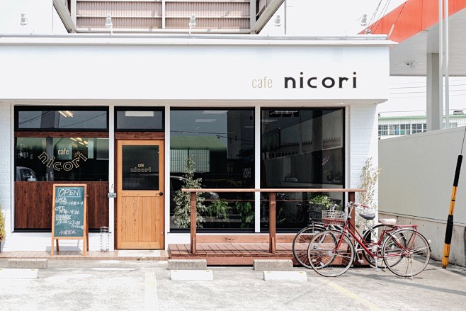 cafe nicori : 安城市の国道...