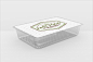 披萨汉堡蛋糕快餐外卖食品包装盒效果智能贴图VI样机PSD素材