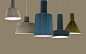 【褶皱的缦帐灯】
这是Inga Sempe在2003年为 意大利家具公司cappellini设计的灯具。